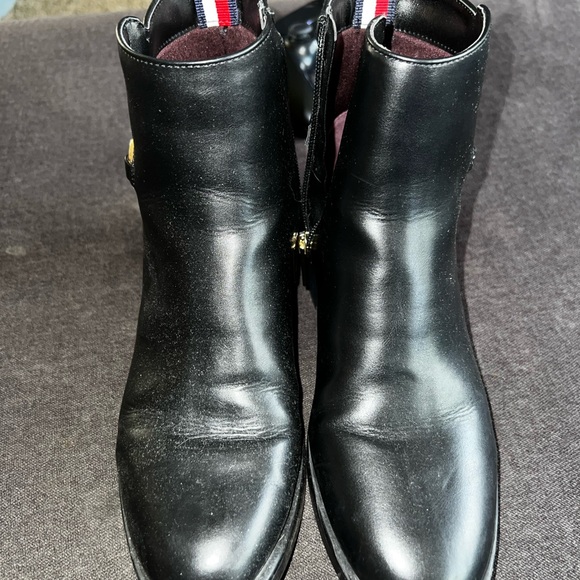 Tommy Hilfiger Women's Imiera Black Boot Size 7 - Picture 4 of 8